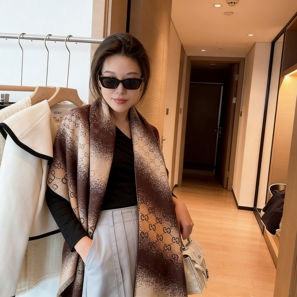 <AUTHENTIC>Gucci Scarf - Picture 6 of 6